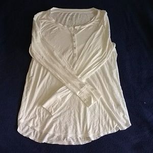 AERIE white long sleeve